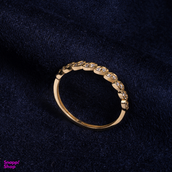 انگشتر طلا 18 عیار زنانه جواهری سون کد 3214