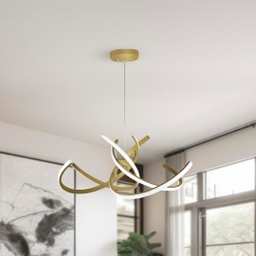 لوستر آویز مدرن چشمه نور کد L6382/4-A