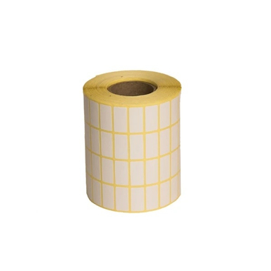 لیبل برچسب کاغذی مدل چهار ردیف سایز 12×25 بسته 10000 عددی
