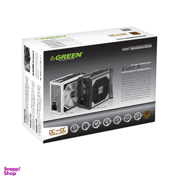 منبع تغذیه کامپیوتر گرین مدل GP430A-EUD