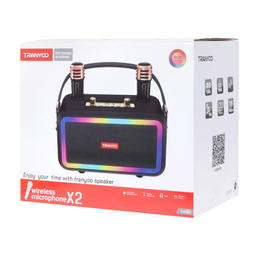 اسپیکر بلوتوثی قابل حمل ترانیو مدل T-BS60 به همراه میکروفون