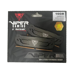 رم دسکتاپ دو کاناله 4133 مگاهرتز CL19 پتریوت مدل Viper Steel ظرفیت 8 گیگابایت بسته 2 عددی