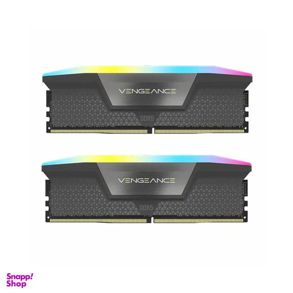 رم دسکتاپ کورسیر مدل VENGEANCE RGB DDR5 5600 MHz ظرفیت 32 گیگابایت