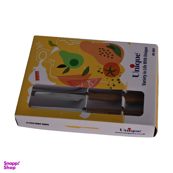 کارد میوه خوری 12 پارچه یونیک کد 5851