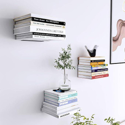 شلف دیواری مدل کتابخانه معلق کد 0125 مجموعه 2 عددی
