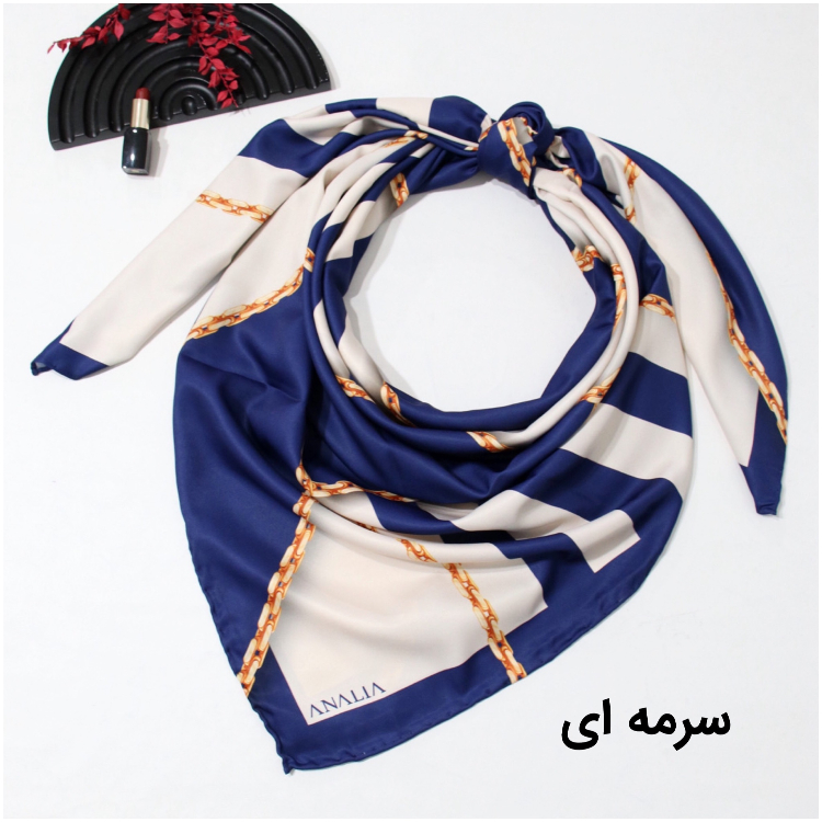 روسری ابریشم زنانه کد ANA2821