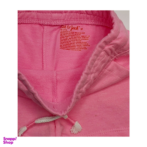 شلوارک راحتی دخترانه کت اند جک کد 6464 رنگ صورتی