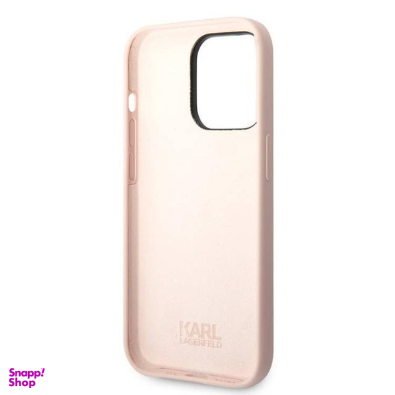 کاور گوشی موبایل کارل لاگرفلد مدل Silicone مناسب برای اپل iPhone 15 Pro
