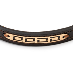 دستبند طلا ۱۸ عیار مردانه داریم طرح مربع کد D14