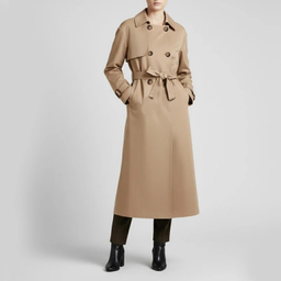 بارانی زنانه مدل GD-o-20733804 طرح ساده رنگ کرم