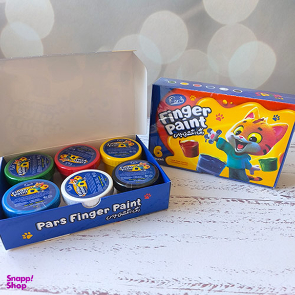 رنگ انگشتی 6 رنگ پارس کد RFP6