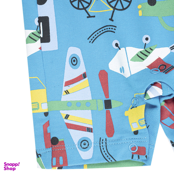 ست سرهمی و تیشرت پسرانه فیورلا مدل مسیرهای پر هیجان کد 25040