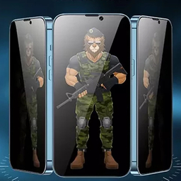 محافظ صفحه نمایش گرین لاین مدل 3D GN3DSFPY14P مناسب برای گوشی موبایل اپل iPhone 14 Pro