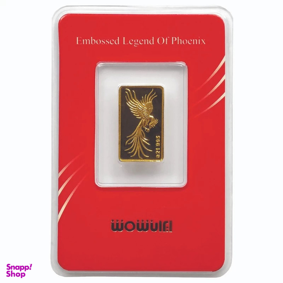 شمش طلا 24 عیار ایران شمش مدل سیمرغ va 991