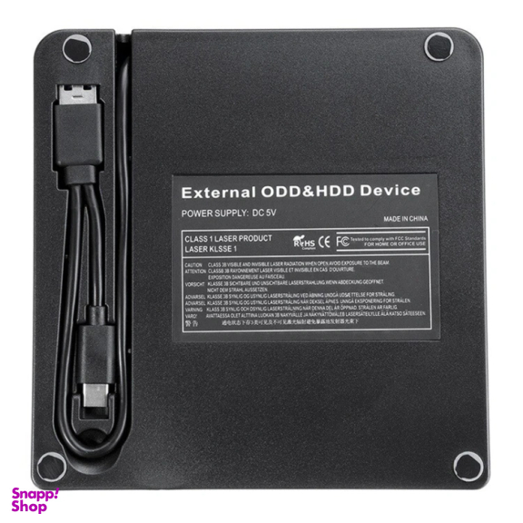 درایو DVD/RW اکسترنال مدل POP-CIRCLE Type-C/USB