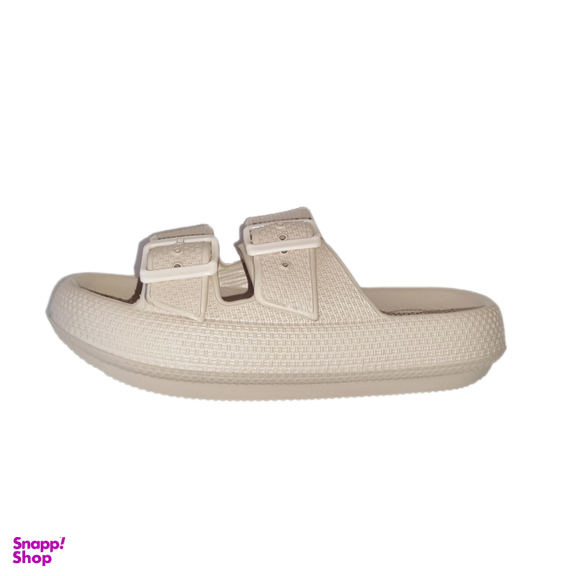 دمپایی روفرشی مردانه مدل سوفیا رنگ کرم