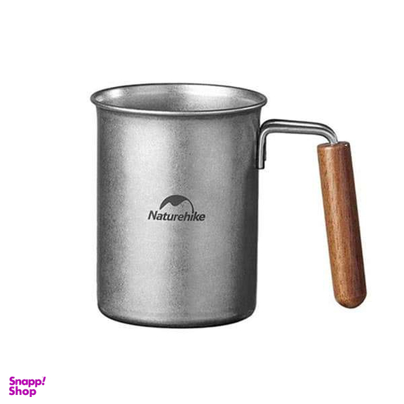 ماگ استيل نیچرهایک مدل Sen Xin Retro Stainless Steel Tableware کد NH21SJ001 گنجایش 0.35 ليتر