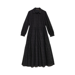 پیراهن زنانه برنس مدل نیکی رنگ مشکی