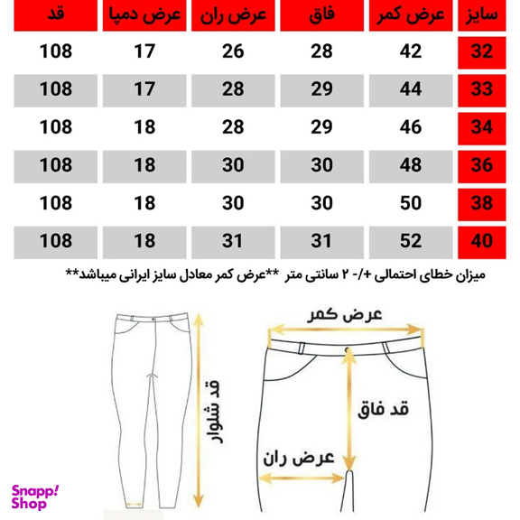 شلوار جین راسته مردانه کد 8524