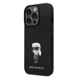 کاور گوشی موبایل کارل لاگرفلد مدل Silicone مناسب برای اپل iPhone 15 Pro