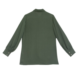 شومیز زنانه برنس مدل الیانا رنگ سبز