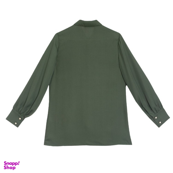 شومیز زنانه برنس مدل الیانا رنگ سبز