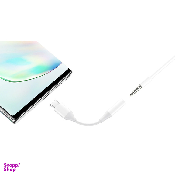 کابل تبدیل USB-C به جک 3.5 میلی متری سامسونگ مدل EE-UC10JUWEGUS طول 15 سانتی‌ متر