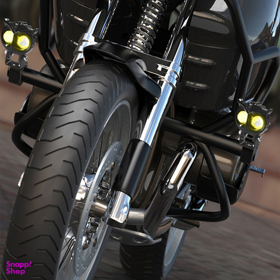 پرژکتور دو کنتاکت خودرو طرح جغد بسته دو عددی