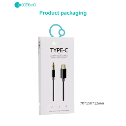 کابل تبدیل Type-C به Jack 3.5mm کوتتسی مدل CS8856 طول 1 متر