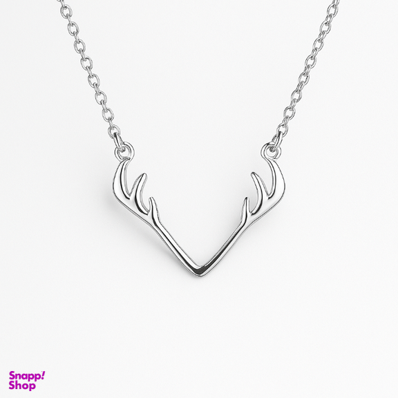 گردنبند زنانه نقره مدل شاخ گوزن کد JNK-67053