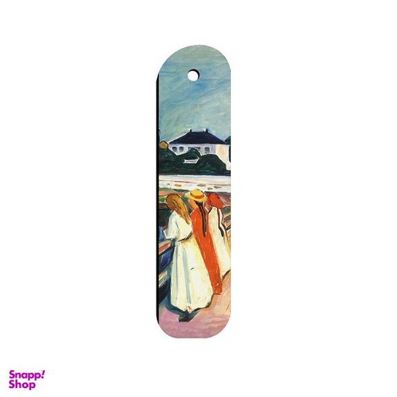 نشانگر کتاب ترمه طراحان ایده مدل دختر های روی پل از ادوارد مونک کد art0108