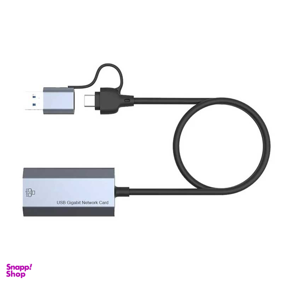 تبدیل USB 3.0/USB-C به Lan اونتن مدل UE101