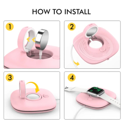 پایه شارژ ساعت هوشمند آها‌استایل مدل PT126 مناسب اپل واچ