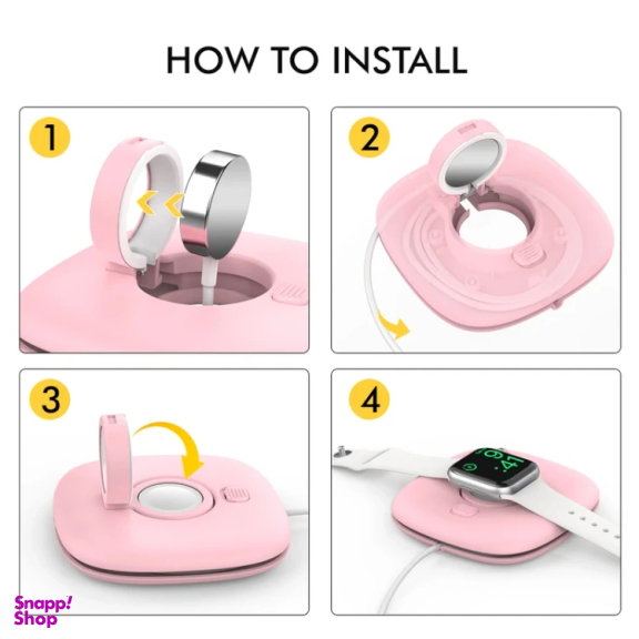 پایه شارژ ساعت هوشمند آهااستایل مدل PT126 مناسب اپل واچ