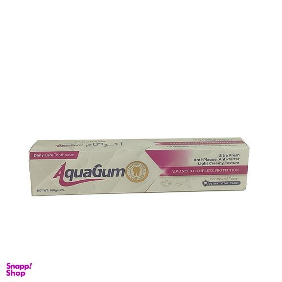 خمیر دندان آکوا گام مدل Daily Care کد 002 حجم 100 میلی لیتر