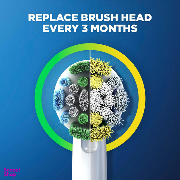 سری یدک مسواک برقی اورال بی مدل Precision Clean بسته 5 عددی