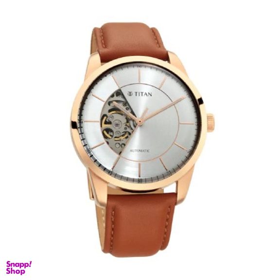 ساعت عقربه ای مردانه اتوماتیک تیتان مدل 90126WL01