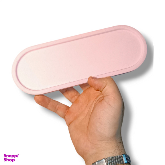 سینی سرو بتنی مدل بیضی کد AH-102