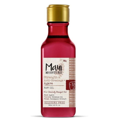 روغن مو تقویت کننده و ضد شکنندگی ماویی مدل Agave مناسب موهای آسیب دیده و رنگ شده حجم 125 میلی لیتر