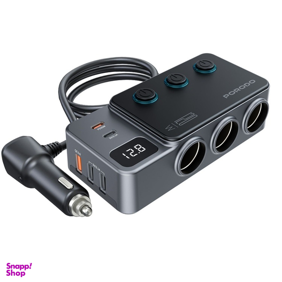 شارژر فندکی 120 وات پرودو مدل PDFWCH070DG