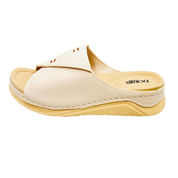 صندل زنانه دوریس مدل شمیم کد 03 رنگ کرم