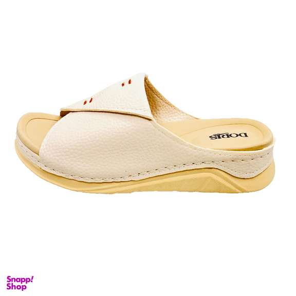 صندل زنانه دوریس مدل شمیم کد 03 رنگ کرم