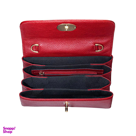 کیف دوشی زنانه نوین چرم مدل دلنیا کد LHB5016