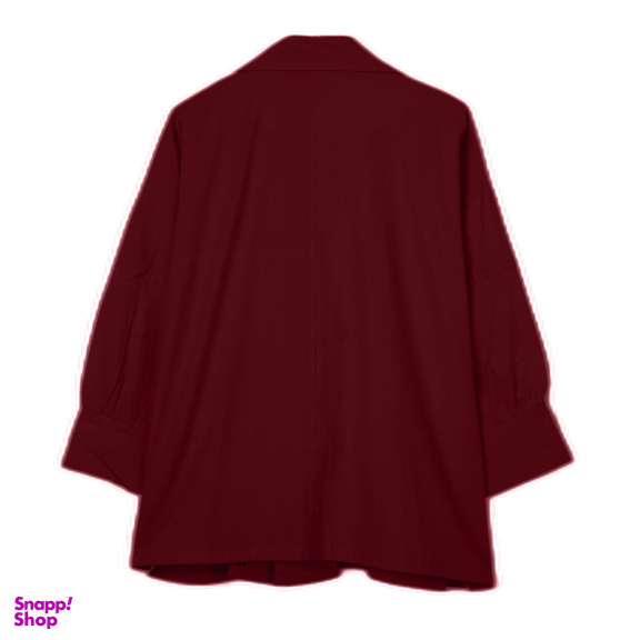 کت زنانه مدل فروردین رنگ زرشکی