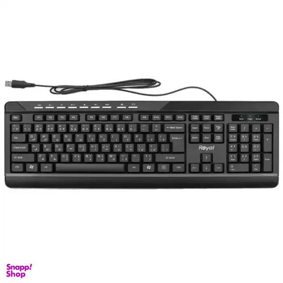 کیبورد باسیم رویال مدل R-K330