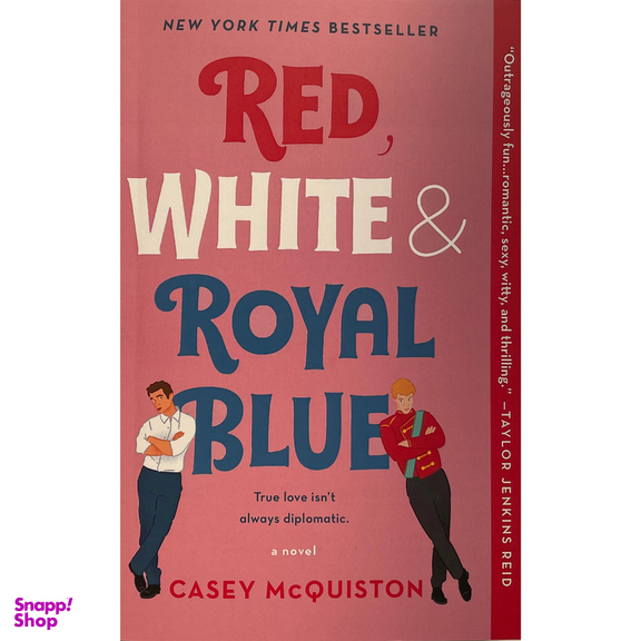 کتاب  red white royal blue اثر Casey McQuiston انتشارات معیار علم