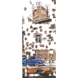 پازل 1000 تکه طرح برج ساعت تبریز مدل هفت خوان