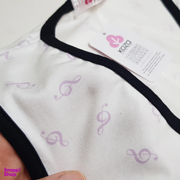 پیراهن زنانه کوزا مدل پنبه ای موسیقی کد 9225 رنگ مشکی