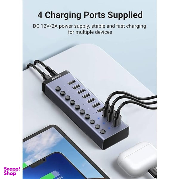 هاب 7 پورت USB 3.0 یوگرین مدل CM481 کد 90306