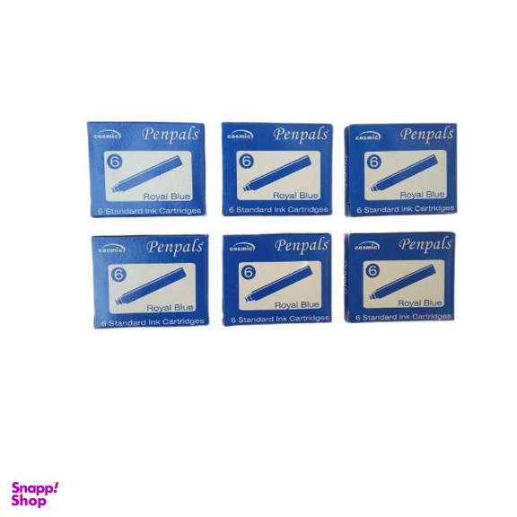 جوهر خودنویس مدل Penpals بسته 6 تایی